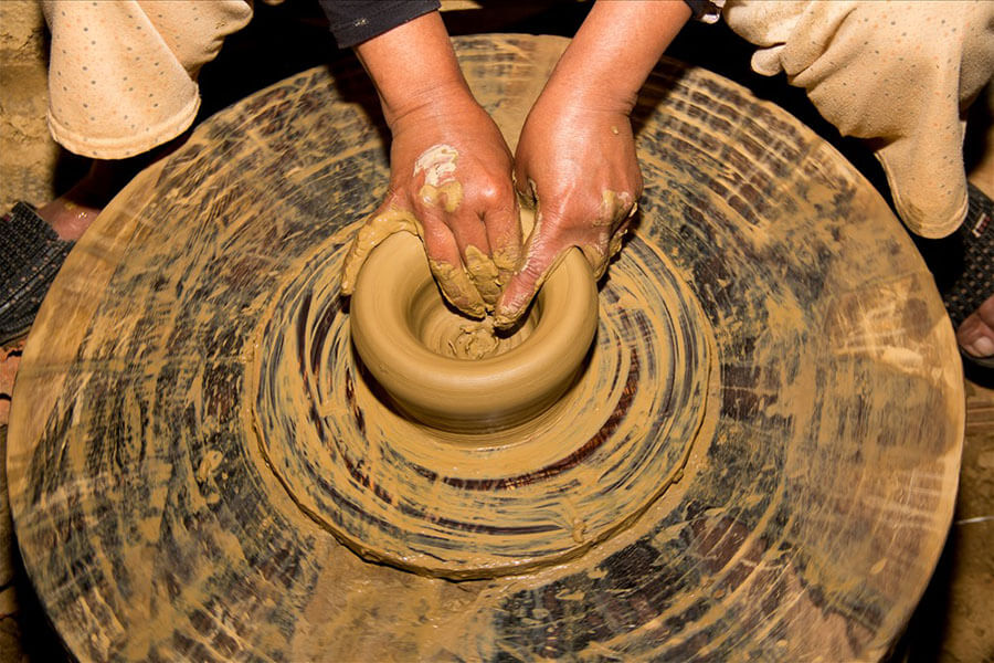 chuốt gốm - các bước làm ra sản phẩm gốm